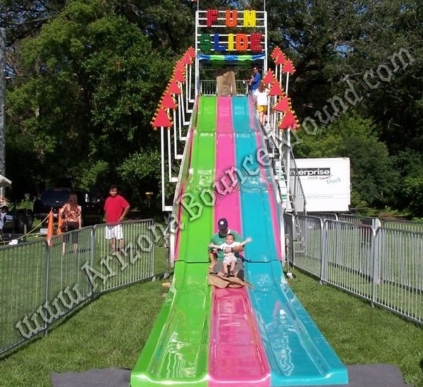 Giant Carnival Fun Slide Rental - Fiberglass Super Slide Rentals - Phoenix, Arizona